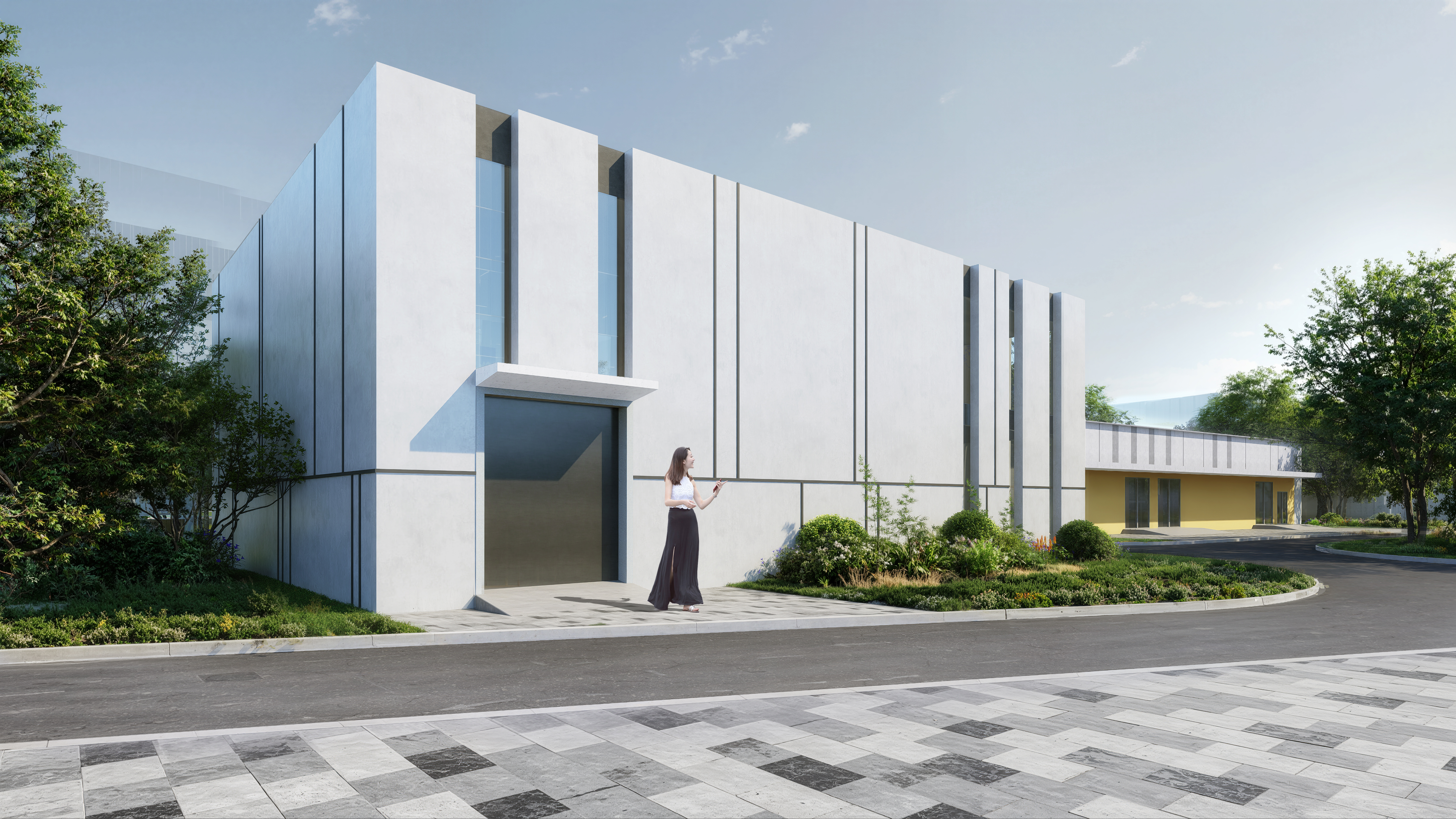 Minimalist Office Pavilion