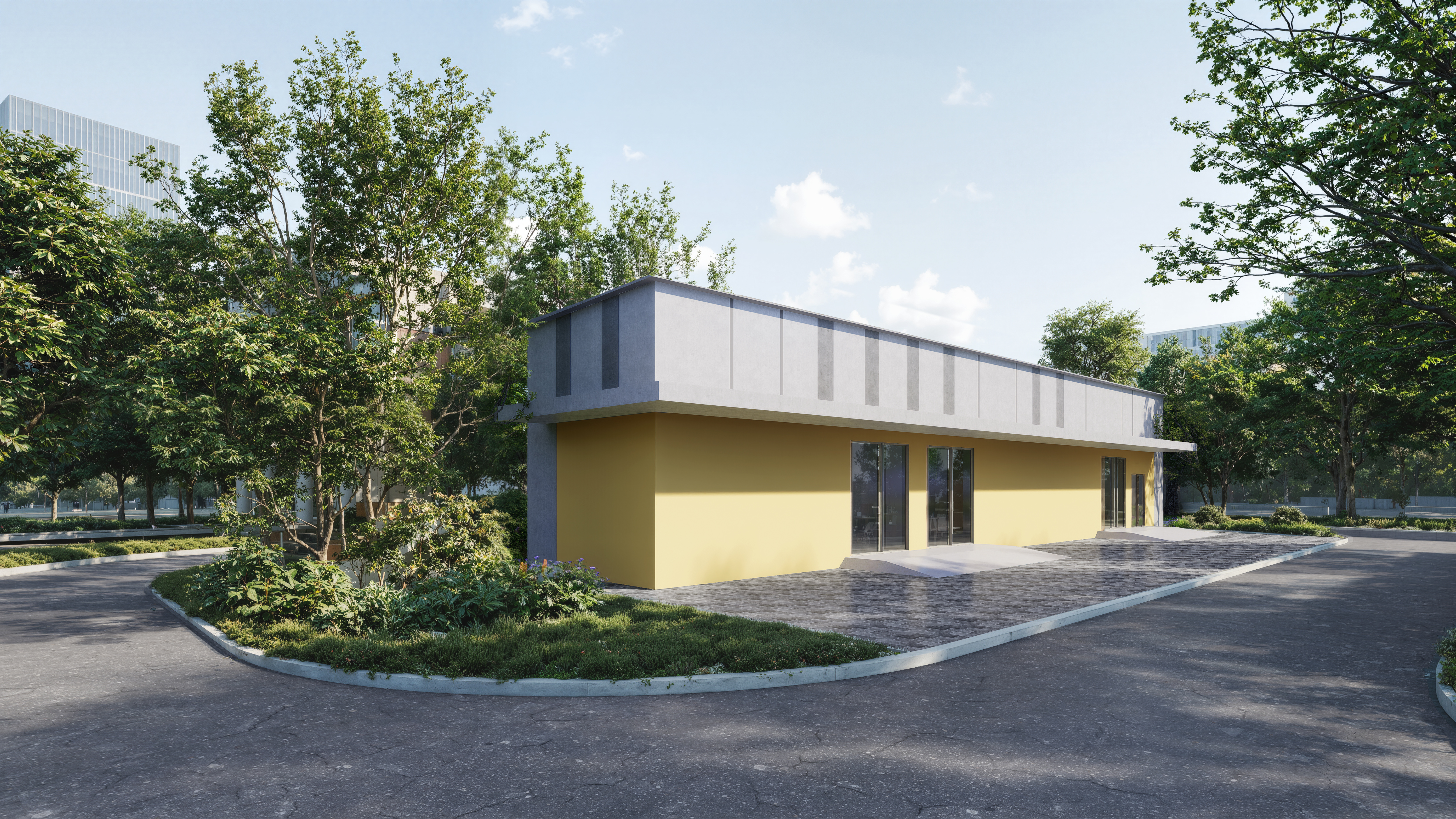 Minimalist Office Pavilion - image 2